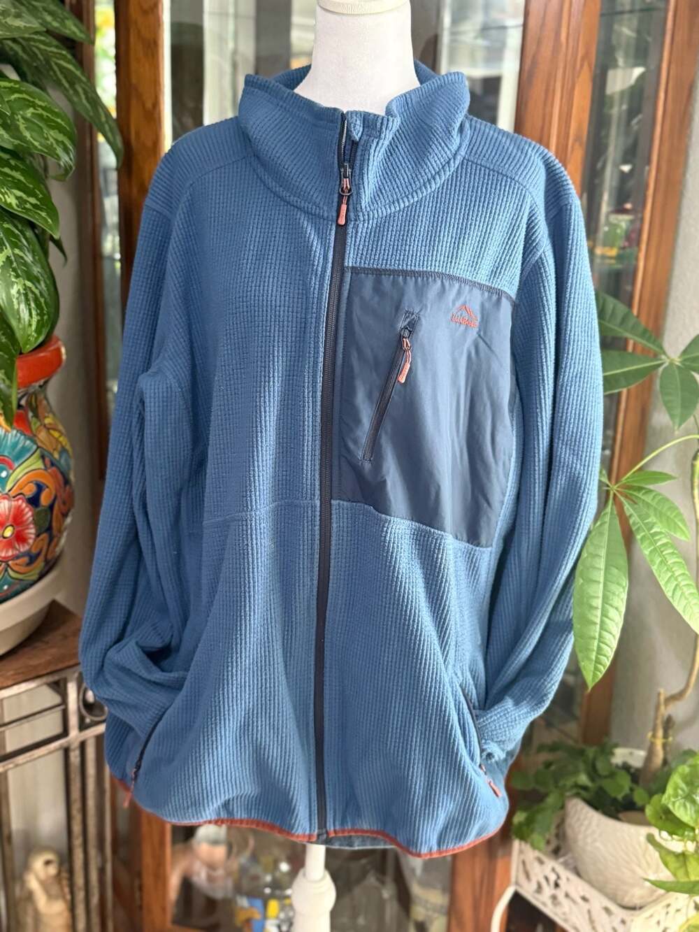 L.L.Bean Grid Fleece Jacket